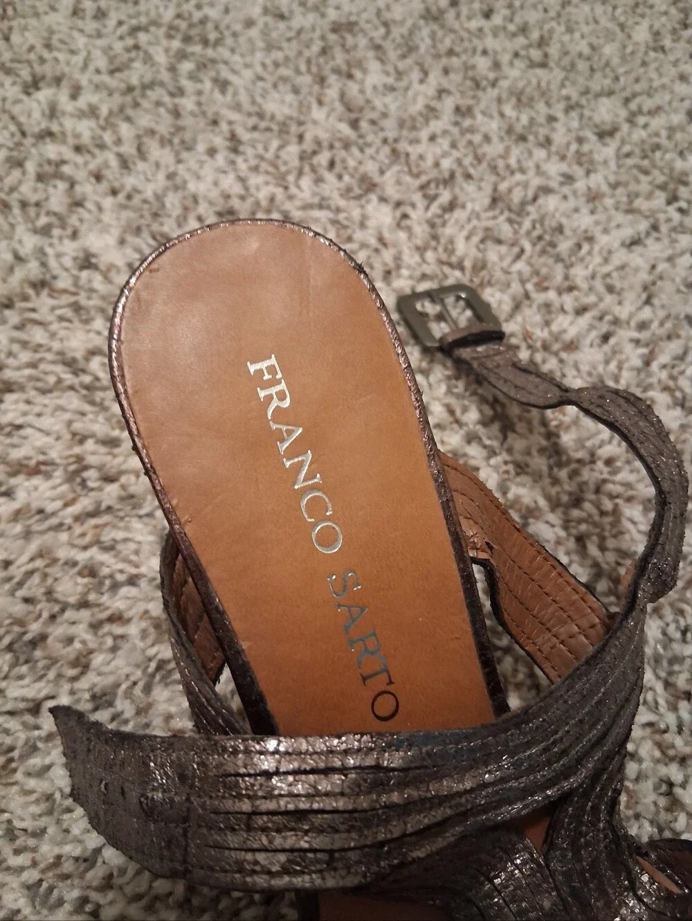 Frano Sarto Bronze Shoes